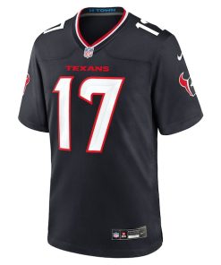 Alternative view of Kris Boyd Houston Texans Nike Team Game Jersey -  Navy