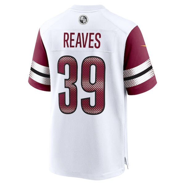 Jeremy Reaves Washington Commanders Nike Game Jersey - White - Image 3
