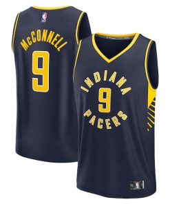 T.J. McConnell Indiana Pacers Youth Fast Break Replica Player Jersey - Icon Edition - Navy