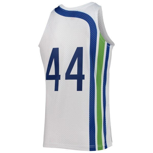 Pete Maravich Atlanta Hawks 1970/71 Hardwood Classics Swingman Jersey - White - Image 3