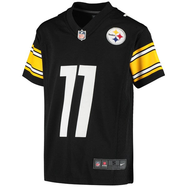 Chase Claypool Pittsburgh Steelers Nike Youth Game Jersey - Black - Image 2