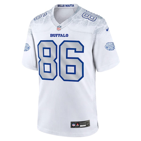 Dalton Kincaid Buffalo Bills Nike 2025 Rivalries Collection Game Jersey - White - Image 2