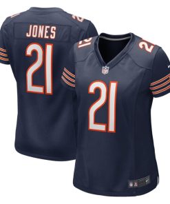Alternative view of Jaylon Jones Chicago Bears Nike Women's  Game Jersey -  Navy
