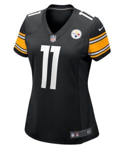 Alternative view of Chase Claypool Pittsburgh Steelers Nike Women's Player Game Jersey - Black