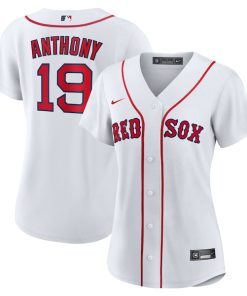 Roman Anthony Boston Red Sox Nike Women's Home Replica Jersey?¨C White
