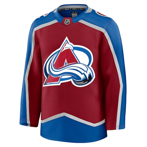 Colorado Avalanche Home Premium Jersey - Burgundy/White/Navy - Image 3