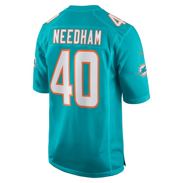 Nik Needham Miami Dolphins Nike Game Jersey - Aqua - Image 3