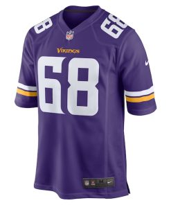Alternative view of Henry Byrd Minnesota Vikings Nike Team Game Jersey -  Purple