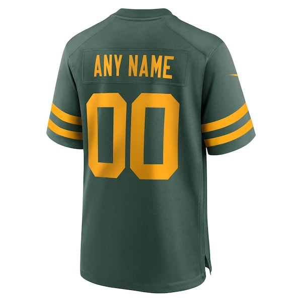 Green Bay Packers Nike Alternate Custom Jersey - Green - Image 3