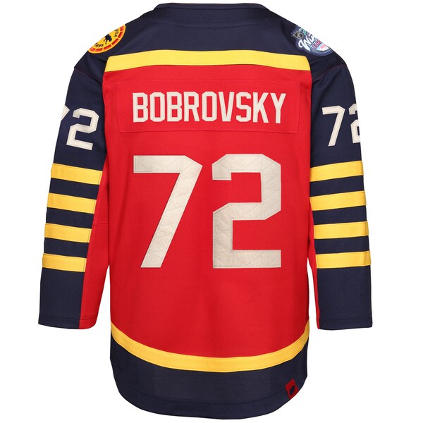 Sergei Bobrovsky Florida Panthers Outerstuff Youth 2026 NHL Winter Classic Premier Jersey - Red - Image 3