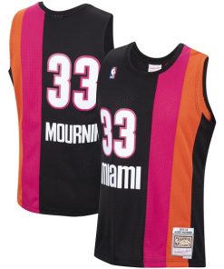 Alonzo Mourning Miami Heat 2005/2006 Hardwood Classics Swingman Jersey - Black