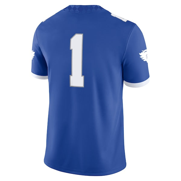 #1 Kentucky Wildcats Nike Game Jersey - Royal/White - Image 4