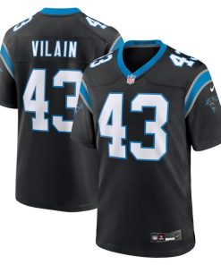 Luiji Vilain Carolina Panthers Nike  Game Jersey -  Black