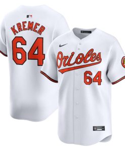 Dean Kremer Baltimore Orioles Nike Home Limited Player Jersey - White
