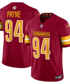 Daron Payne Washington Commanders Nike Vapor F.U.S.E. Limited Jersey - Burgundy