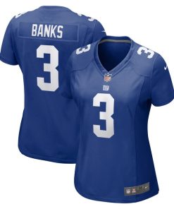 Deonte Banks New York Giants Nike Women's  Game Jersey -  Royal