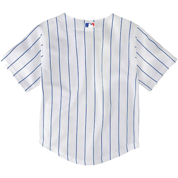 Chicago Cubs Nike Toddler Home Replica Team Jersey - White - Image 3