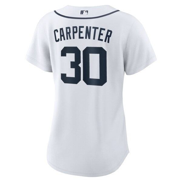 Kerry Carpenter Detroit Tigers Nike Women's Home Replica Jersey - White - Image 3