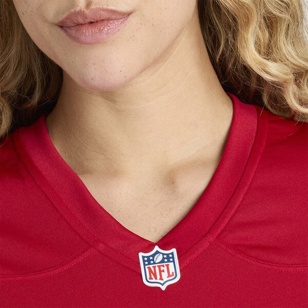 Jon Weeks San Francisco 49ers Nike Women's Team Game Jersey - Scarlet - Image 8