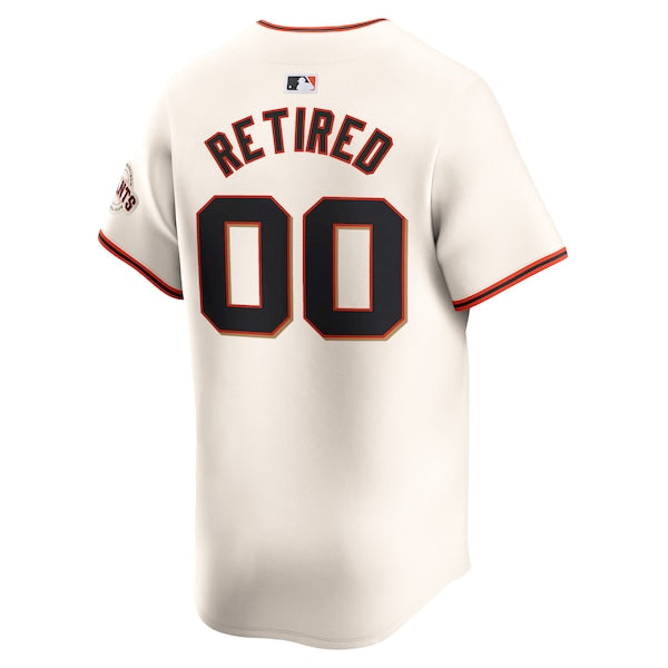 San Francisco Giants Nike Home Limited Pick-A-Player Retired Roster Jersey - Cream - Image 3