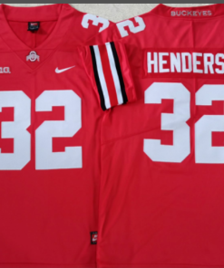 TreVeyon Henderson NCAA Ohio State Buckeyes Nike Vapor Limited Jersey