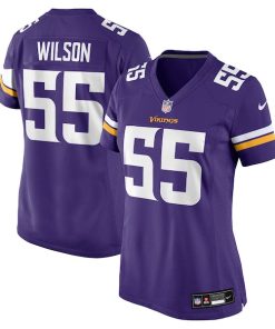 Eric Wilson Minnesota Vikings Nike Women's Team Game Jersey -  Purple