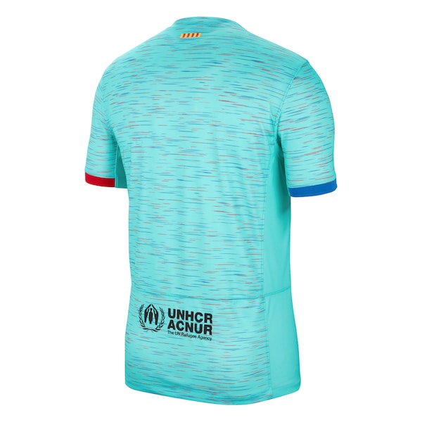 Barcelona Nike 2023/24 Third Replica Jersey - Aqua - Image 3