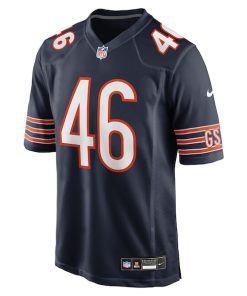 Alternative view of Scott Daly Chicago Bears Nike Team Game Jersey -  Navy