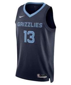 Alternative view of Jaren Jackson Jr. Memphis Grizzlies Nike Unisex Swingman Jersey - Icon Edition - Navy