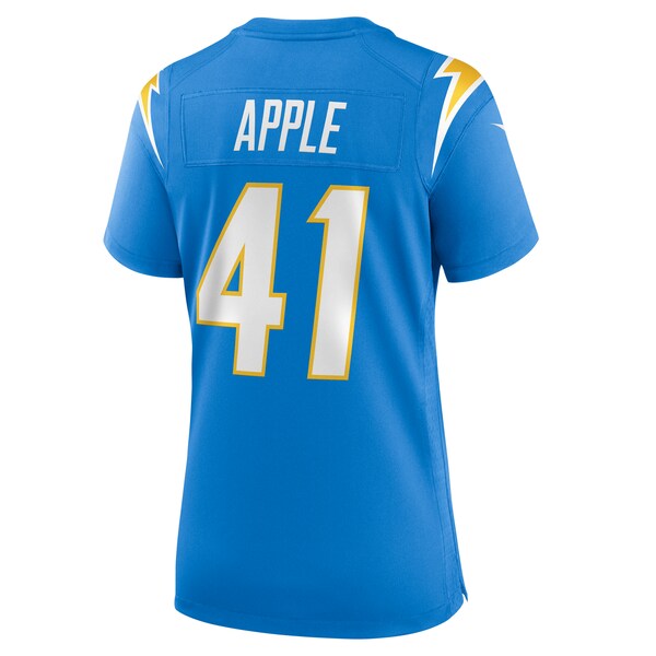 Eli Apple Los Angeles Chargers Nike Women's Game Jersey - Powder Blue - Image 6