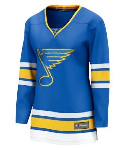 Alternative view of St. Louis Blues  Women's Home Breakaway Jersey - Blue