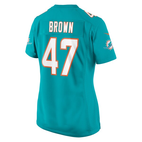 Cam Brown Miami Dolphins Nike Women's Game Jersey - Aqua - Image 3