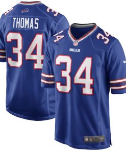 Thurman Thomas Buffalo Bills Nike Game Retired Player Jersey - Royal