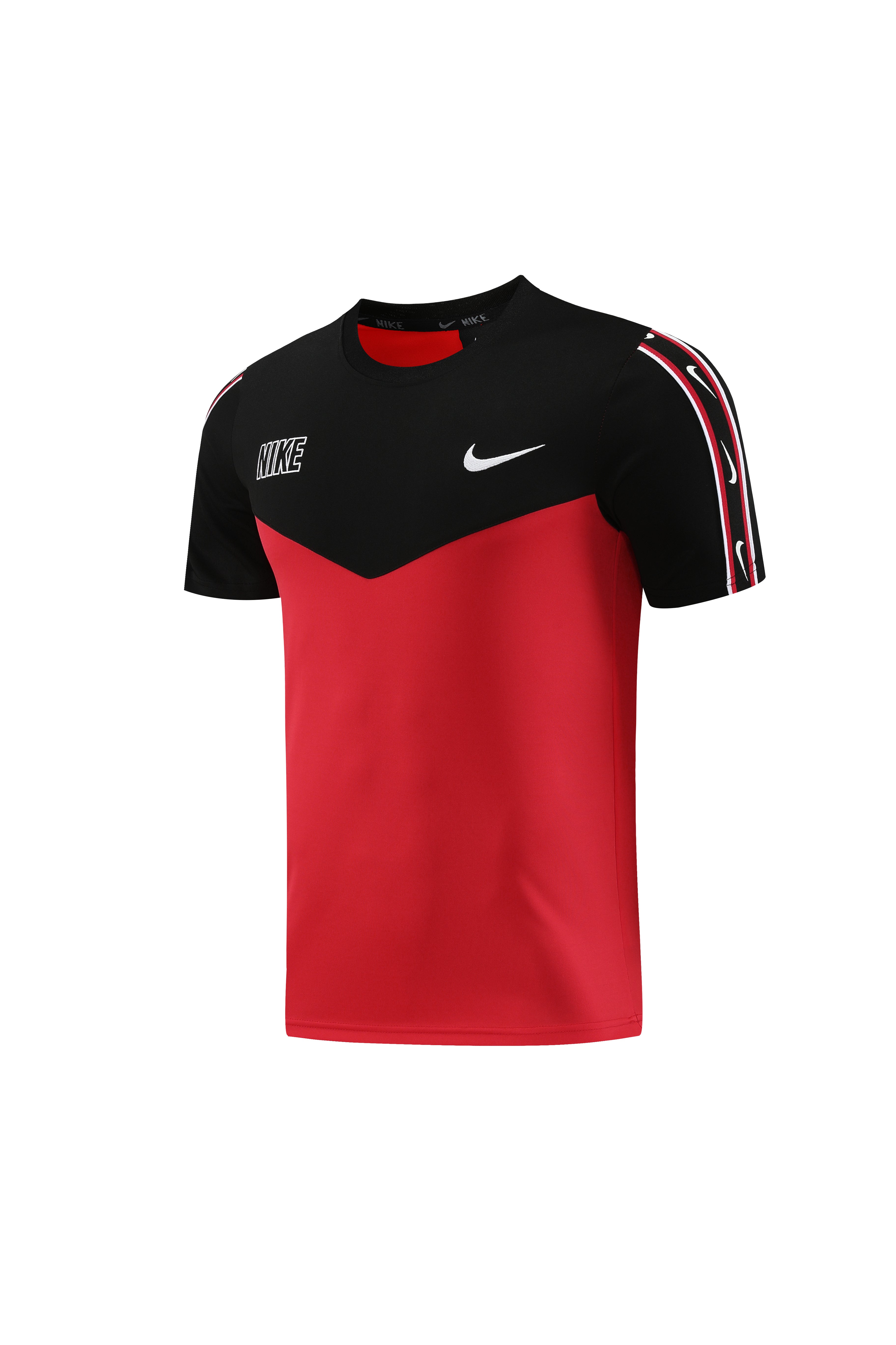 Nike Short Sleeve Training Jersey Set-ND03- Black/Red - Image 8