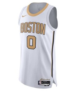 Alternative view of Jayson Tatum Boston Celtics Nike Unisex 2025/26 Authentic Jersey - City Edition - White
