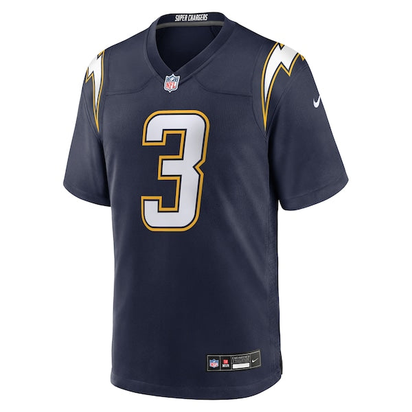 Derwin James Jr. Los Angeles Chargers Nike Alternate Super Chargers Game Jersey - Navy/Gold - Image 3