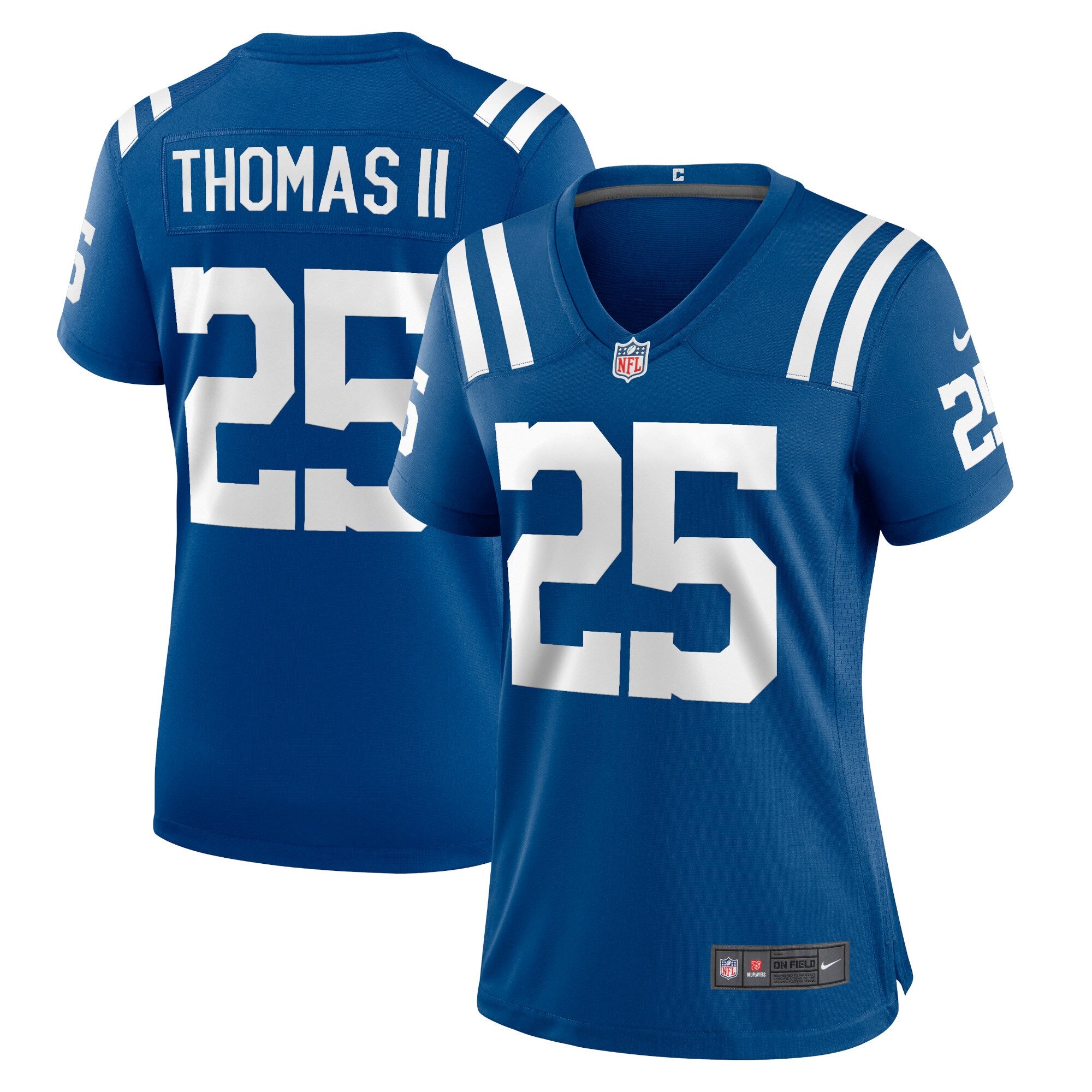 Rodney Thomas II Indianapolis Colts Nike Women's Indiana Nights Alternate Game Jersey - Royal/Royal - Image 5