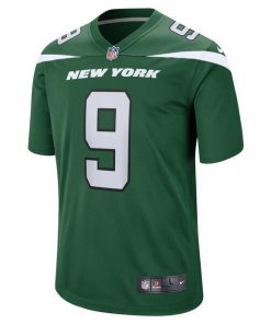 Alternative view of Greg Zuerlein New York Jets Nike Team Game Jersey - Gotham Green