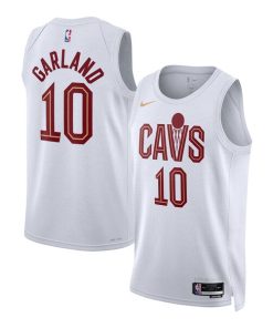 Darius Garland Cleveland Cavaliers Nike Unisex Swingman Jersey - Association Edition - White/Wine