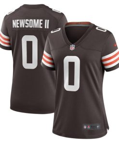 Greg Newsome II Cleveland Browns Nike Women's Team Game Jersey - Brown