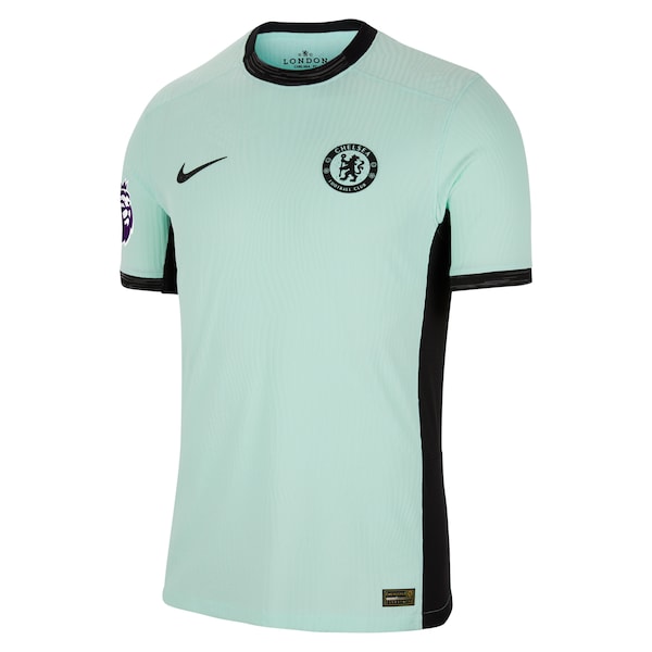 Enzo Fern¨¢ndez Chelsea Nike 2023/24 Third Match Authentic Player Jersey - Mint - Image 2