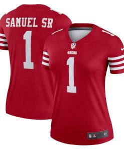 Deebo Samuel Sr San Francisco 49ers Nike Women's Legend Jersey -  Scarlet