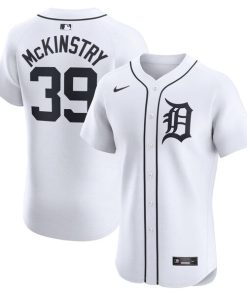 Zach McKinstry Detroit Tigers Nike Home Elite Player Jersey - White