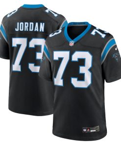 Michael Jordan Carolina Panthers Nike Team Game Jersey - Black