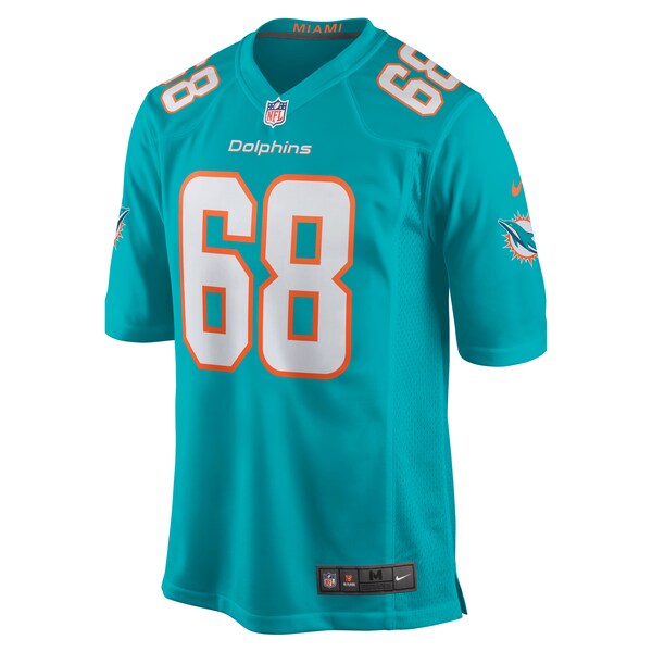 Robert Hunt Miami Dolphins Nike Game Jersey - Aqua - Image 2
