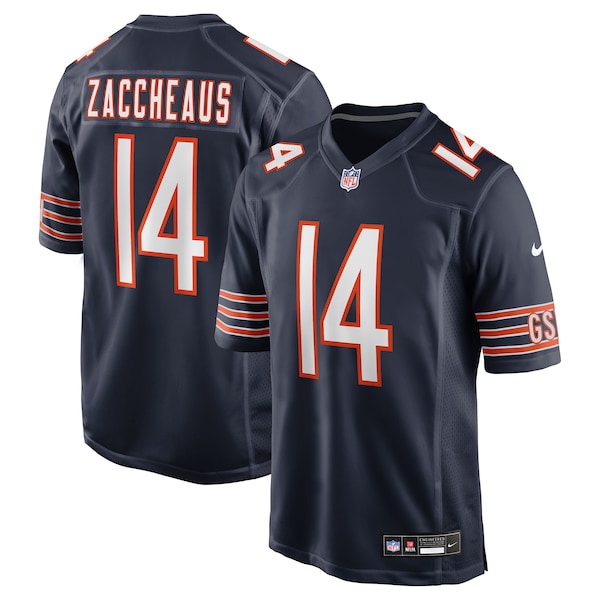 Olamide Zaccheaus Chicago Bears Nike Team Game Jersey - Navy