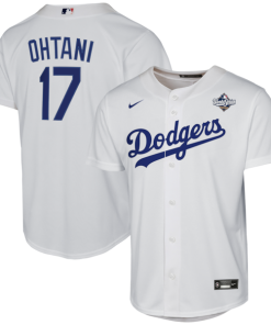 Shohei Ohtani Los Angeles Dodgers Nike Youth 2025 World Series Home Replica Player Jersey - White