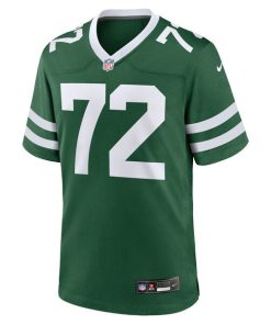 Alternative view of Micheal Clemons New York Jets Nike Team Game Jersey - Legacy Green