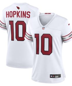 DeAndre Hopkins Arizona Cardinals Nike Women's Player Jersey - White/Black/Cardinal