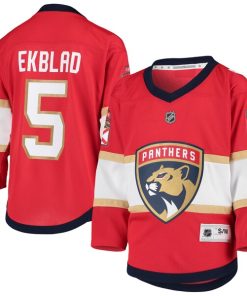 Aaron Ekblad Florida Panthers Youth Home Replica Player Jersey - Red